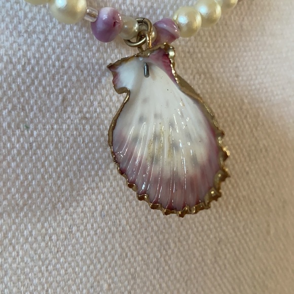 14:04 - Tropical Shells Shell Hawaiian Mermaid Necklace - Picture 3 of 8